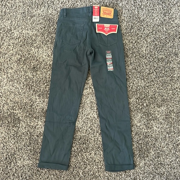 LEVIS 502 gray chino, boys 14 (27x29) - Picture 1 of 7